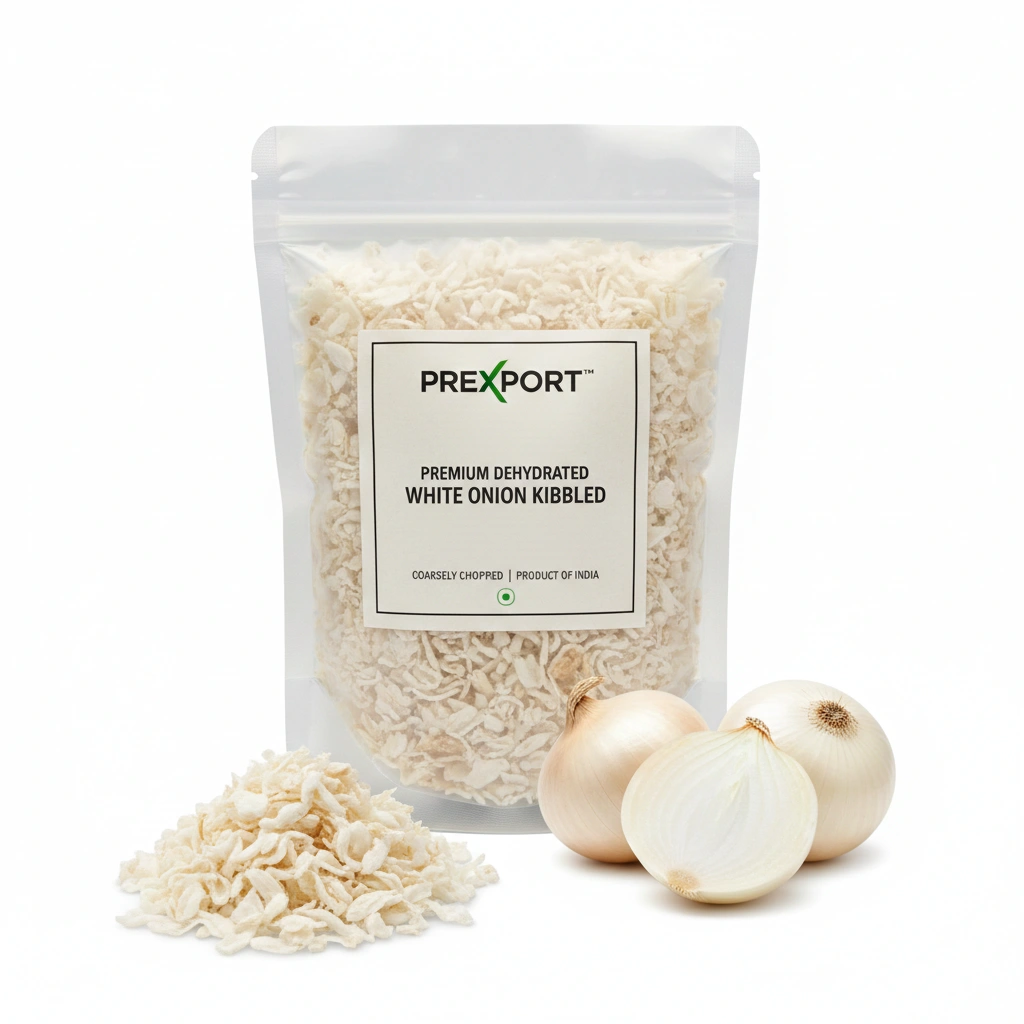 White Onion Kibbled (Dehydrated)