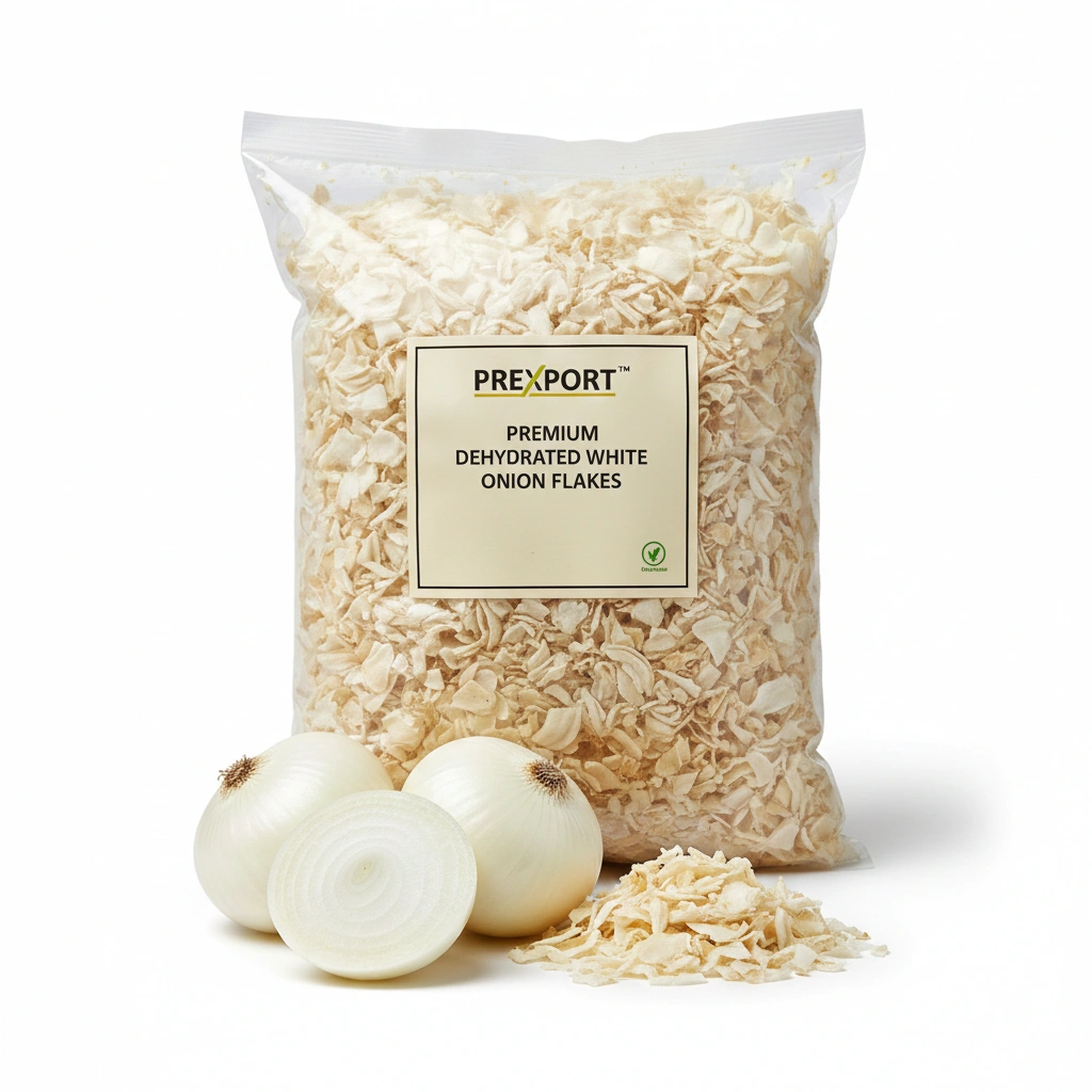 White Onion Flakes (Dehydrated)
